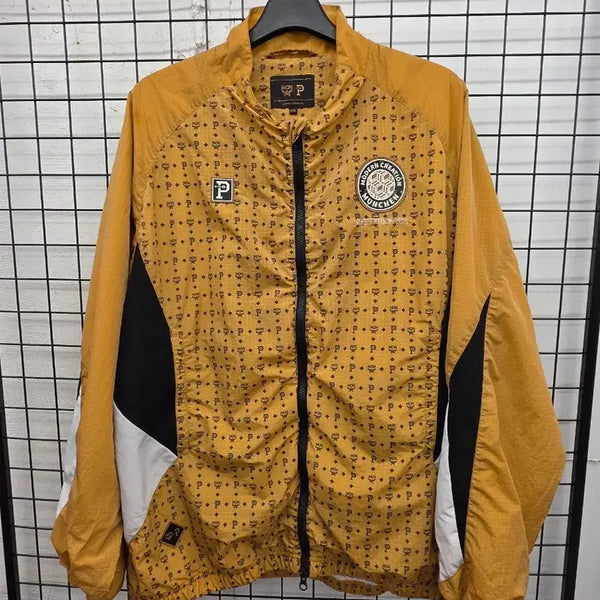 [BUNJANG] MCM x Over The Pitch Windbreaker Yellow / MCM 오버더피치 콜라보 비람막이