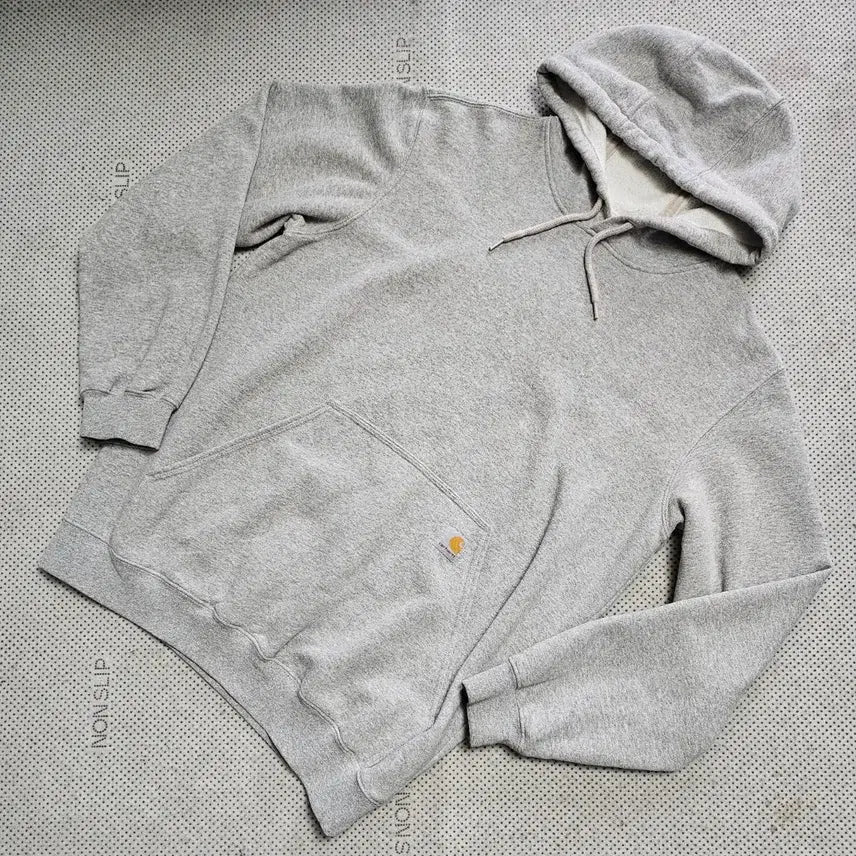[BUNJANG] Carhartt Grey Hoodie / 칼하트 그레이 후드티