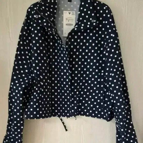 [BUNJANG] ZARA Dot Bomber Jacket / ZARA  도트 봄버 자켓 새상품