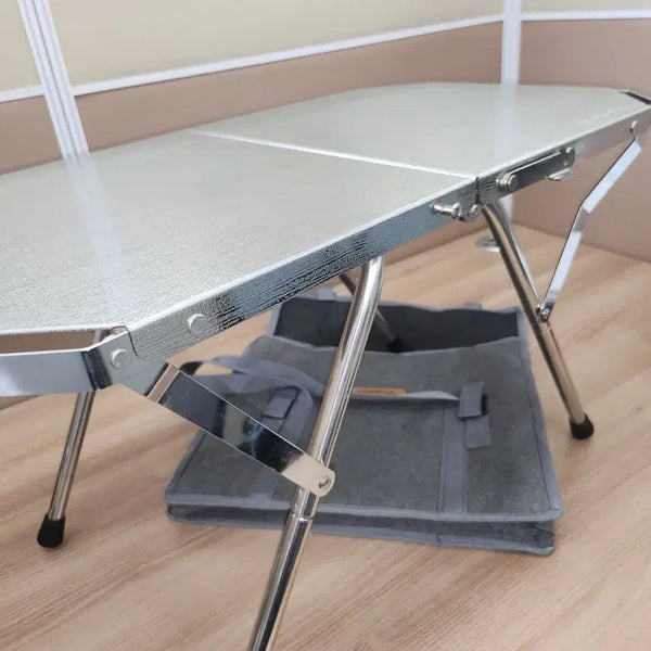 [BUNJANG] Iron Folding Camping Table / 철제 접이식 캠핑 간이 테이블