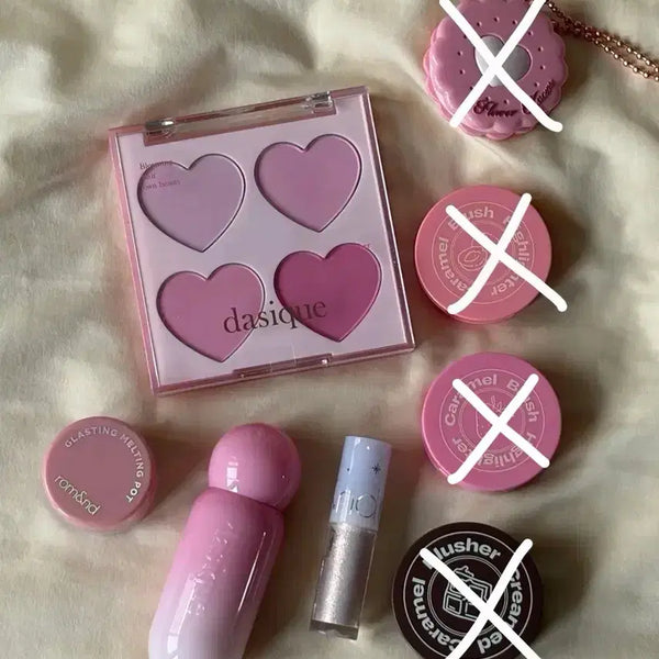 [BUNJANG] Daisuke, Alterna Stereo, Rom&nd, Flower Nose Bundle Set Blush & Cheek Collection / 일괄, 미사용) 화장품 블러시 / 치크 세트