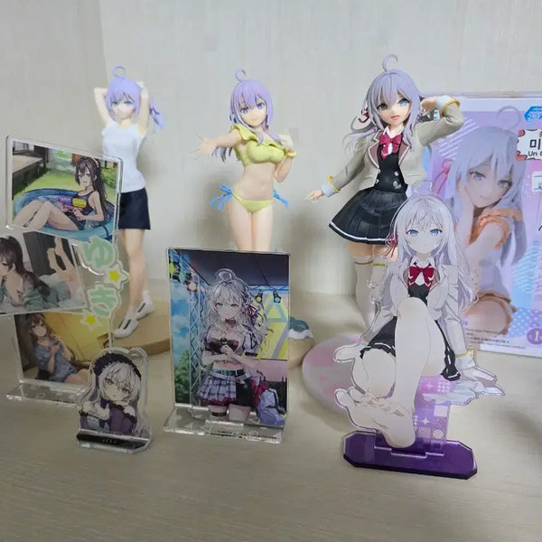 [BUNJANG] Roshidere Aryia Yuki Figure, Acrylic Stand Bundle Set / 로시데레 아랴 유키 피규어, 아크릴스탠드 굿즈 일괄 판매