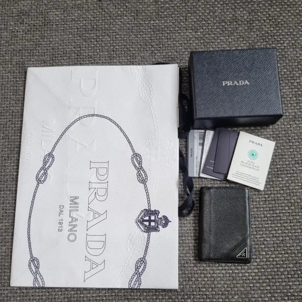 [BUNJANG] Prada Organizer Card Wallet / 프라다오거나이저카드지갑