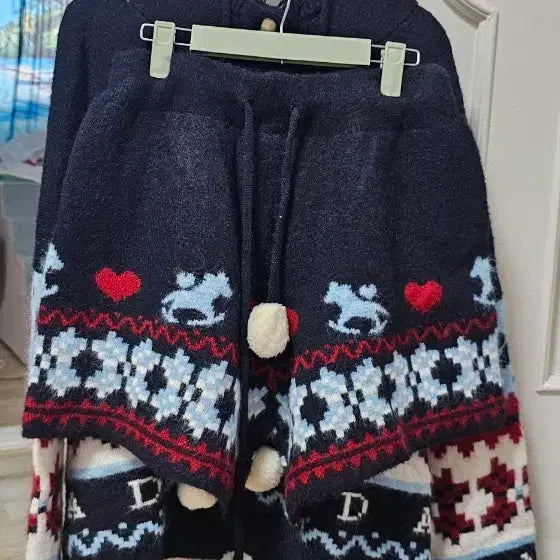 [BUNJANG] Women's Knit Top and Bottom Set / 여성복 세트 니트 상하의 셋트