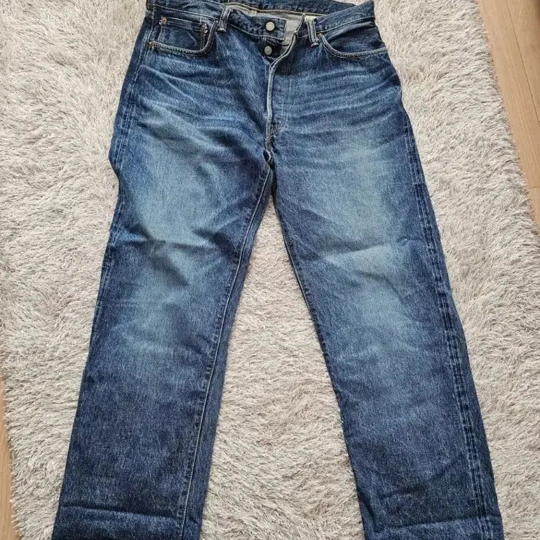[BUNJANG] Sugarcane Washed Denim Jeans 38x32 / 슈가케인 워싱진 38x32