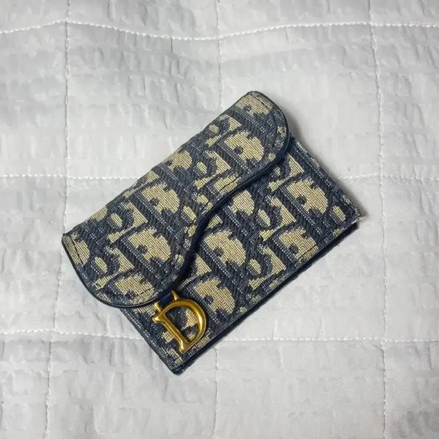 [BUNJANG] Dior Oblique Saddle Card Holder / [정품] 디올 오블리크 새들 카드지갑