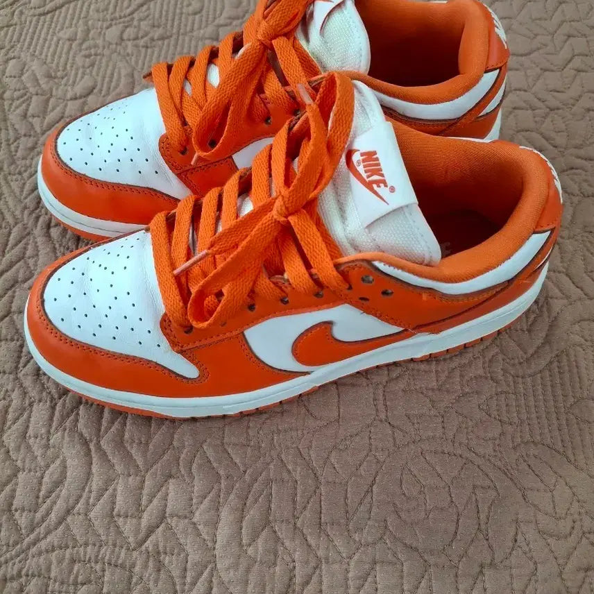 [BUNJANG] Nike Dunk Low SP Syracuse Sneakers / 나이키 덩크 로우 SP 시라큐스 운동화 250 [5131]