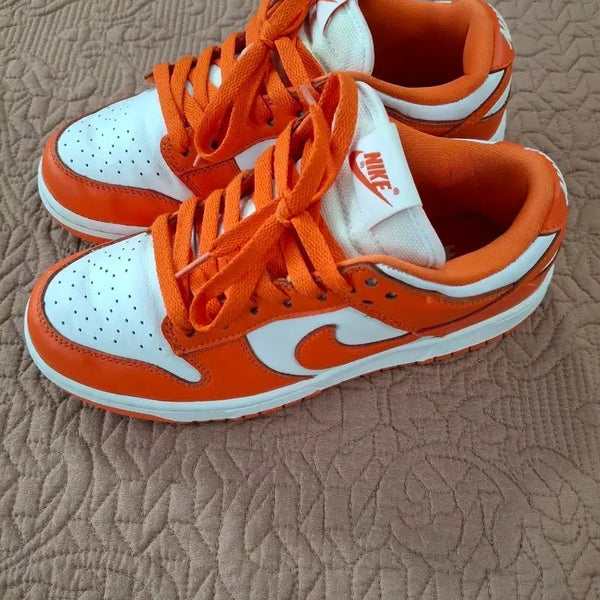 [BUNJANG] Nike Dunk Low SP Syracuse Sneakers / 나이키 덩크 로우 SP 시라큐스 운동화 250 [5131]
