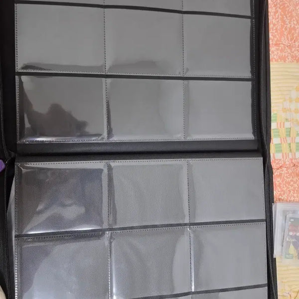 [BUNJANG] 9-Pocket Zipper Toploader Binder / 지퍼형 탑로더 바인더 9칸