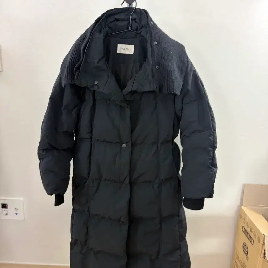 [BUNJANG] SJSJ 22FW Long Down Padding (Size S) / 22년 한섬 sjsj 롱 다운 패딩 44-55(s)
