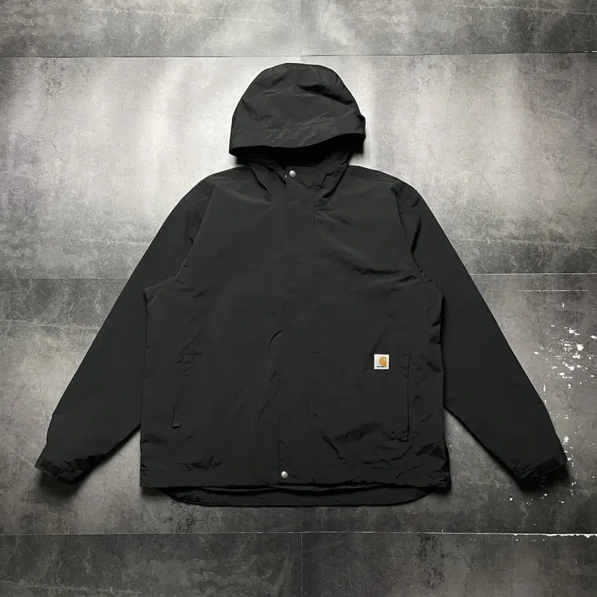 [BUNJANG] Carhartt Mesh-Lined Hooded Windbreaker Jacket / CARHARTT 칼하트 메쉬라이닝 후드 윈드브레이커 A01423