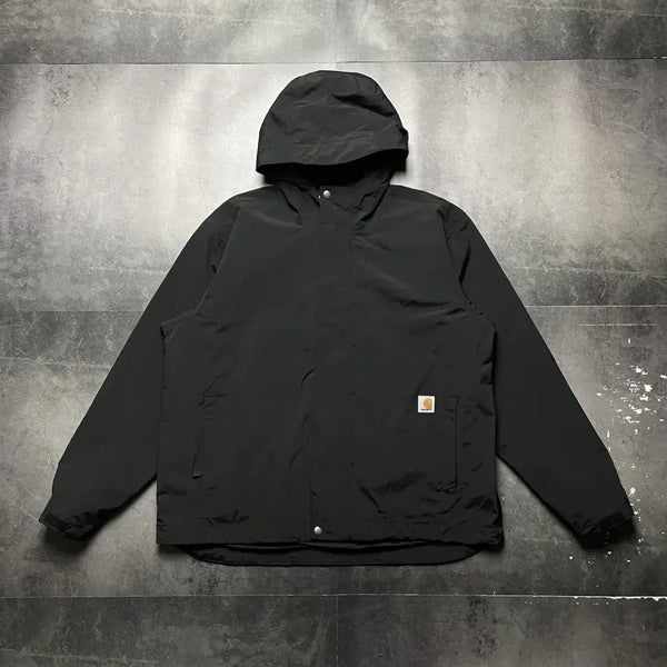 [BUNJANG] Carhartt Mesh-Lined Hooded Windbreaker Jacket / CARHARTT 칼하트 메쉬라이닝 후드 윈드브레이커 A01423