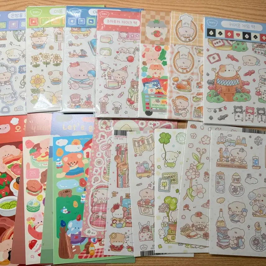 [BUNJANG] Sopu Seal Sticker Bundle Set / 소푸 씰스 일괄