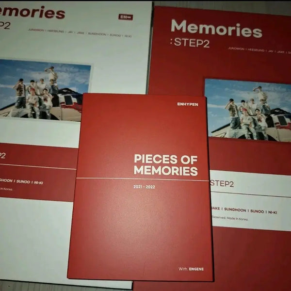 [BUNJANG] ENHYPEN Memories Bundle Set (Excluding Photocards) / 엔하이픈 메모리즈 포카제외 일괄
