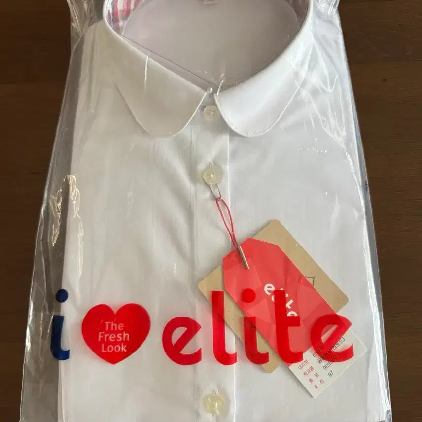 [BUNJANG] Elite Girls' School Uniform Shirt Blouse Size 97 / 엘리트 여자 교복 셔츠 블라우스 97