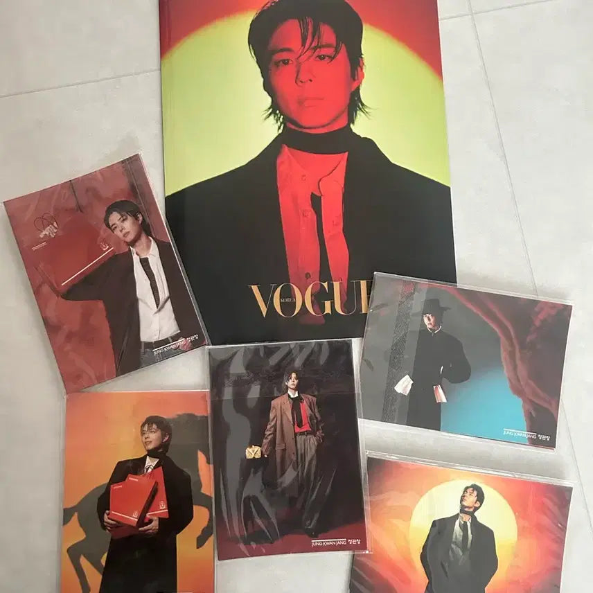 [BUNJANG] Park Bo Gum Vogue CheongKwanJang Postcard Set / 박보검 정관장 보그 엽서