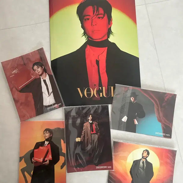 [BUNJANG] Park Bo Gum Vogue CheongKwanJang Postcard Set / 박보검 정관장 보그 엽서
