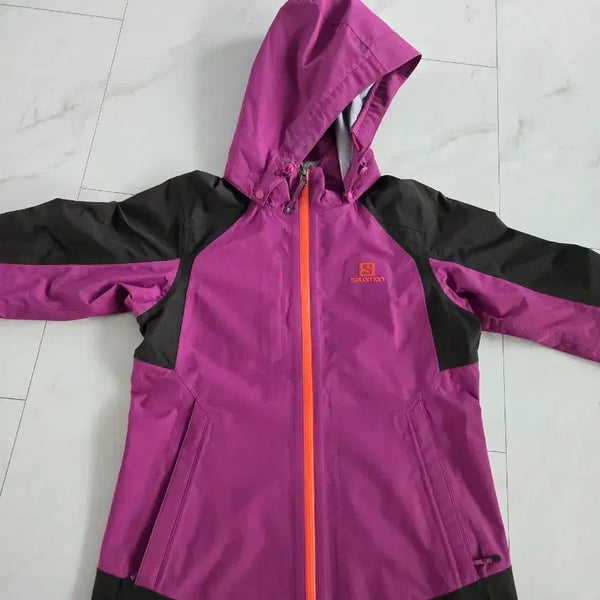 [BUNJANG] Salomon Women's Pink Windbreaker Jacket / 살로몬 핑크 바람막이 자켓 90