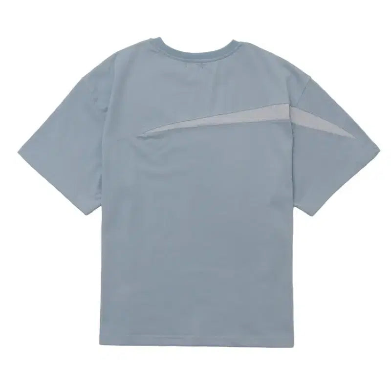 [BUNJANG] IL RYU Sky Blue Short Sleeve T-Shirt / IL RYU 일류 스카이 블루 반팔 티셔츠