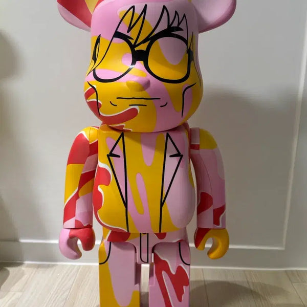[BUNJANG] Andy Warhol Pink Camo BE@RBRICK 1000% / 베어브릭 1000% 앤디워홀 핑크 카모