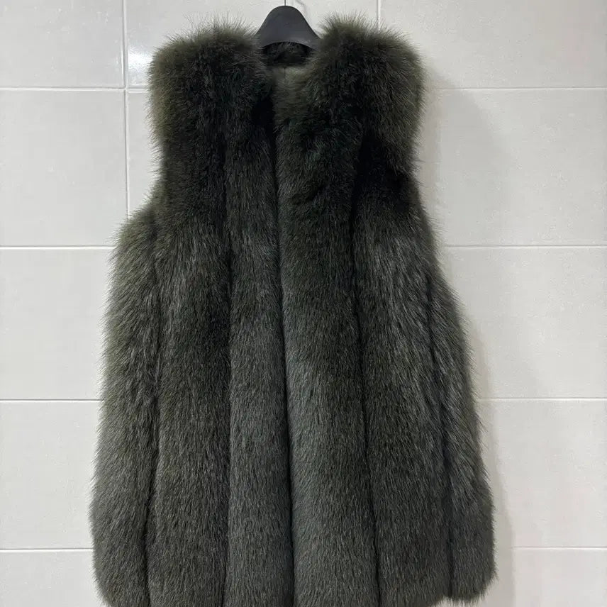 [BUNJANG] Saga Fox Fur Vest / 사가폭스 베스트