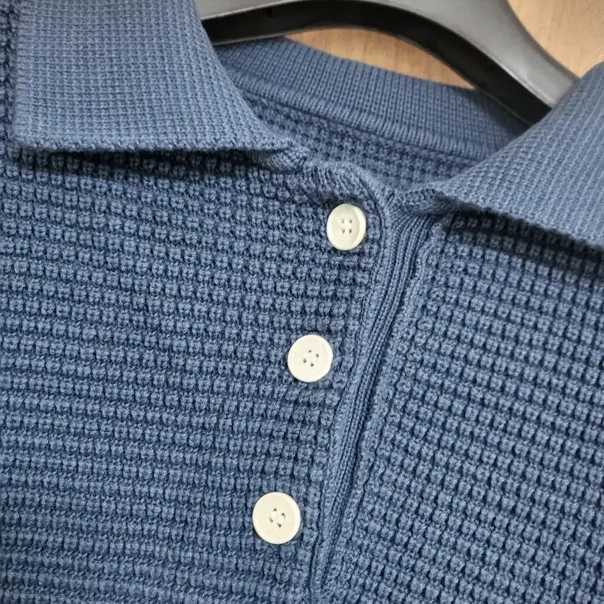 [BUNJANG] Waffle Knit Short Sleeve Oversized Fit Knit Top / 새상품)오버핏 루즈핏 와플짜임 반팔니트