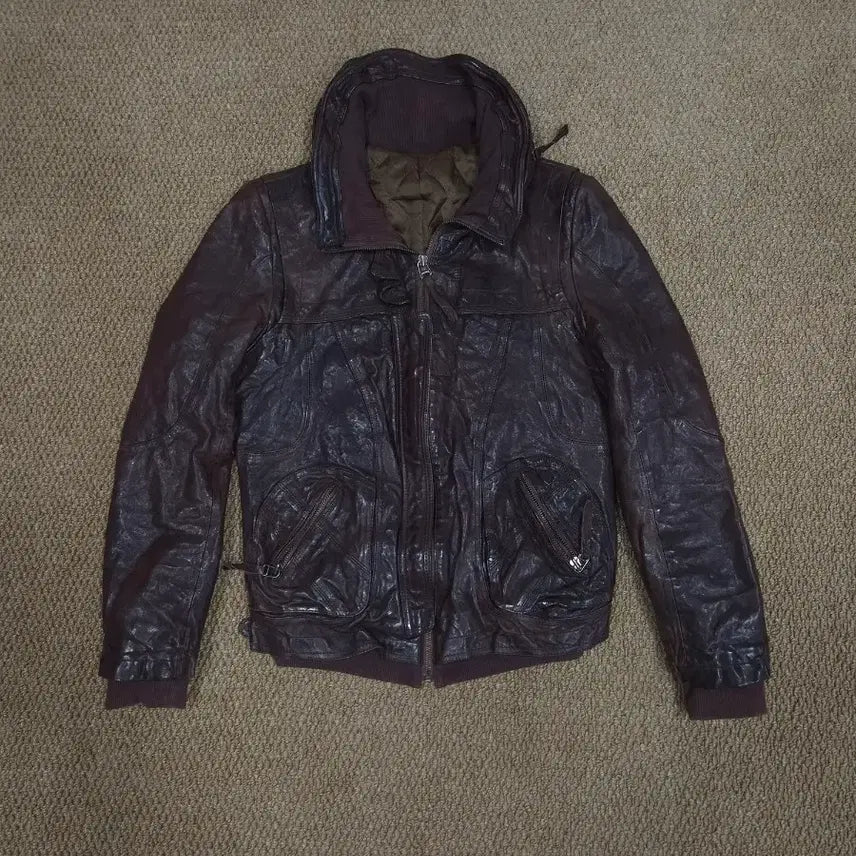 [BUNJANG] Genuine Leather Jacket / 양가죽 자켓