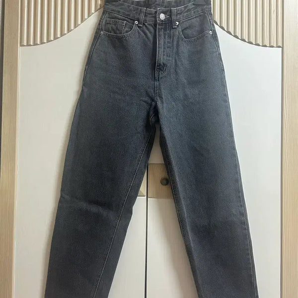 [BUNJANG] 8 Seconds Straight Fit Jeans Gray / 에잇세컨즈 스트레이트핏 청바지 회색