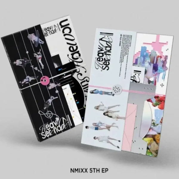 [BUNJANG] NMIXX 5TH EP 'Fe3O4: BREAKING' Sealed Bundle Set / 미개봉 2장 일괄 엔믹스 NMIXX 5TH EP 헤비세레나데 앨범