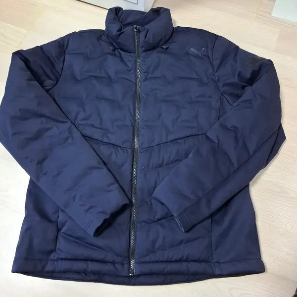 [BUNJANG] Puma Lightweight Padded Jumper Navy / 푸마 경량패딩 점퍼 네이비