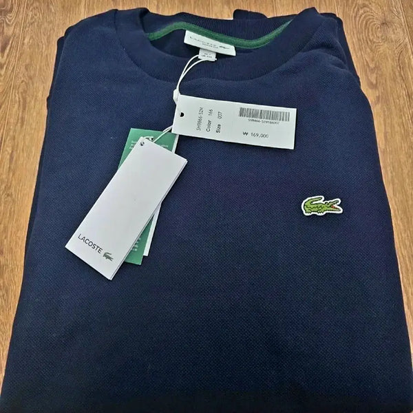 [BUNJANG] Lacoste Navy Sweatshirt (Size 110+) / 라코스테 네이비 맨투맨 007 새상품
