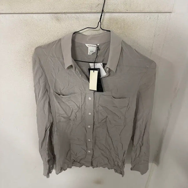 [BUNJANG] Club Monaco Women's Beige Blouse / 새상품 클럽모나코 블라우스