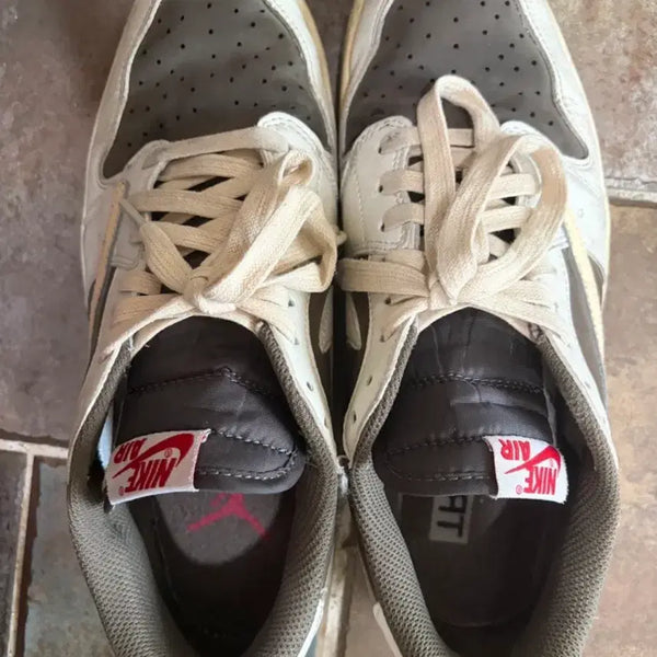 [BUNJANG] Nike Travis Scott Retro Low Sail Reusable Rock / 나이키 트래비스 스캇 레트로 로우 세일 앤 리저록
