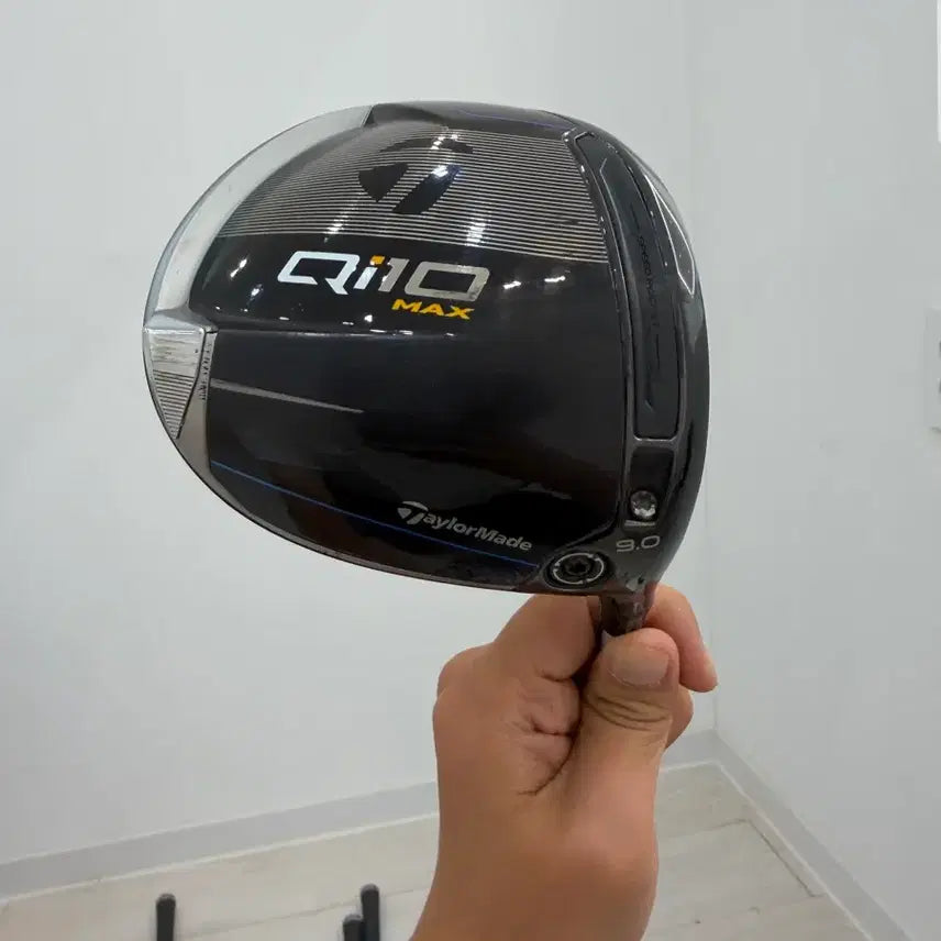 [BUNJANG] TaylorMade Qi10 MAX 9 Degree Driver with Tour AD HD 6S Shaft (Includes Diamana 50S Stock Shaft) / Qi10 max 9도 투어 AD HD 6S (스탁 디아마나 50s 포함)