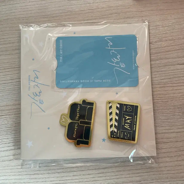 [BUNJANG] Park Jihoon 2026 Fan Meeting Badge Set with Photocard / 박지훈 2026팬미팅 뱃지세트 포카포함