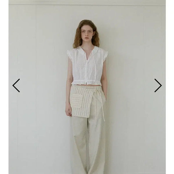 [BUNJANG] Portofcall Layered Wide Pants / 포트오브콜 레이어드 팬츠
