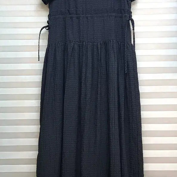 [BUNJANG] Seersucker Long Dress / 시어서커 소재 롱원피스