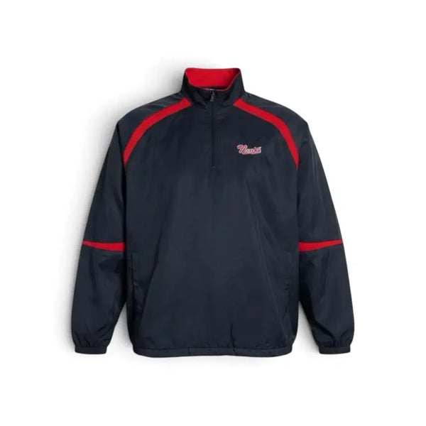 [BUNJANG] LG Twins Half-Zip Warm-Up Jacket / LG 트윈스 하프집업 웜업