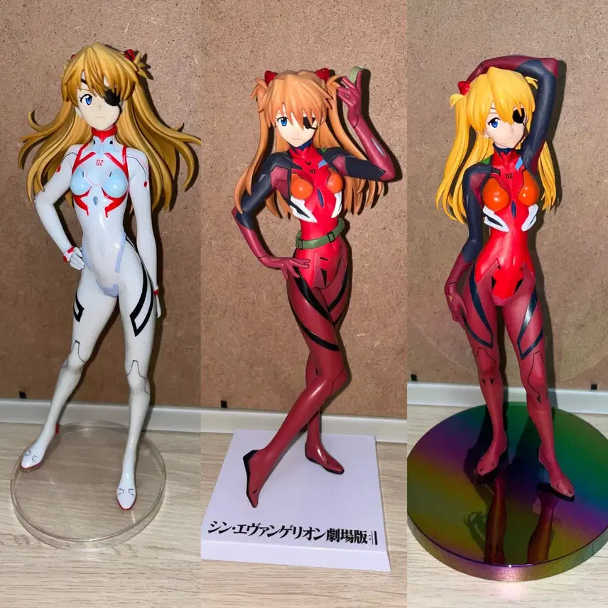 [BUNJANG] Evangelion Asuka Figure Bundle Set / 일괄) 에반게리온 아스카 피규어