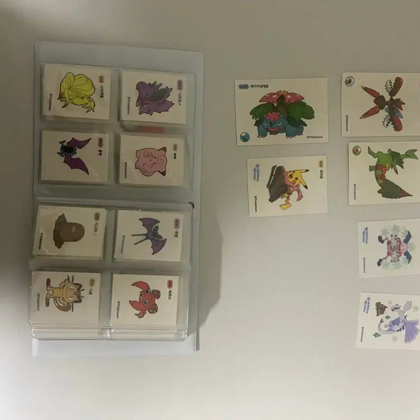 [BUNJANG] 132 Pokemon Stickers Bundle / 포켓몬 띠부실 132장(가격 제안 0)