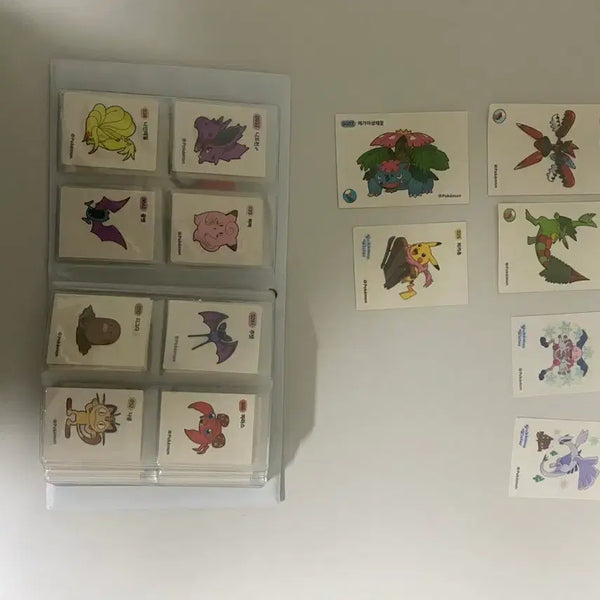 [BUNJANG] 132 Pokemon Stickers Bundle / 포켓몬 띠부실 132장(가격 제안 0)