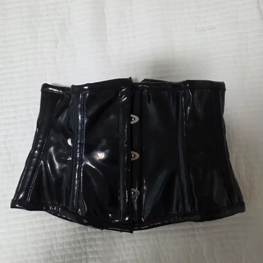 [BUNJANG] DraculaClothing PVC Goth Corset / dracula clothing pvc 고스 코르셋