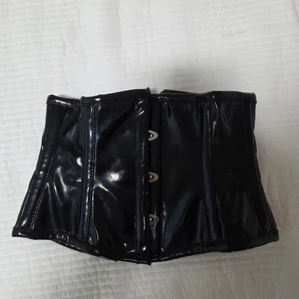 [BUNJANG] DraculaClothing PVC Goth Corset / dracula clothing pvc 고스 코르셋