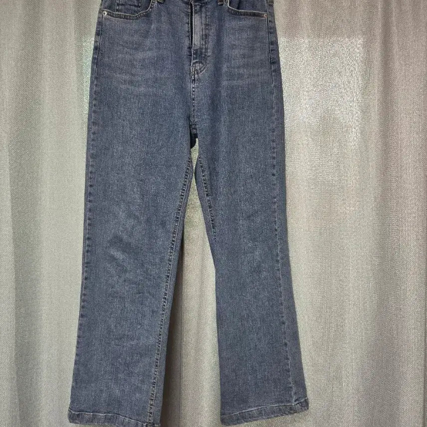 [BUNJANG] Just One Straight Wide Denim Pants / 저스트원 일자 와이드 데님 팬츠