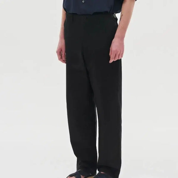 [BUNJANG] Known Straight Chino Pants Black / 2사이즈) 노운 스트레이트 치노 팬츠 블랙