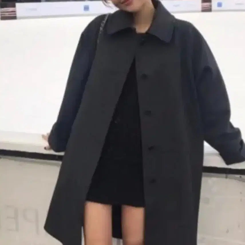 [BUNJANG] Coduy Tanat Windcoat Dark Gray / 코드유 타낫 윈드코트