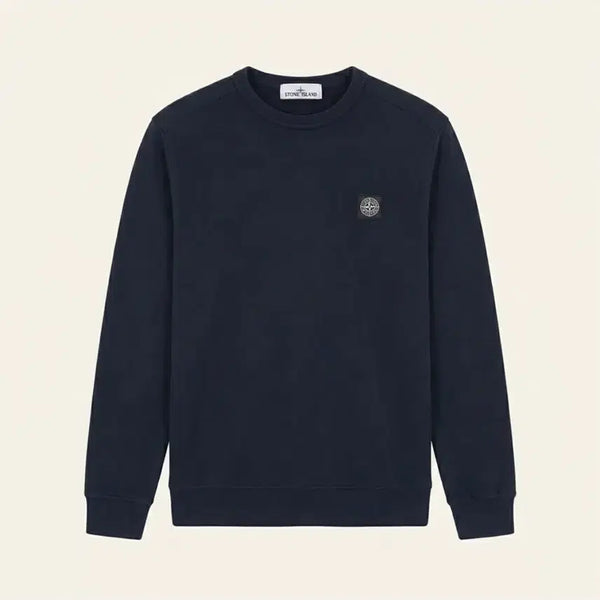 [BUNJANG] Stone Island Logo Patch Sweatshirt Navy (Size 100) / 스톤아일랜드 로고패치 맨투맨 네이비 (100)