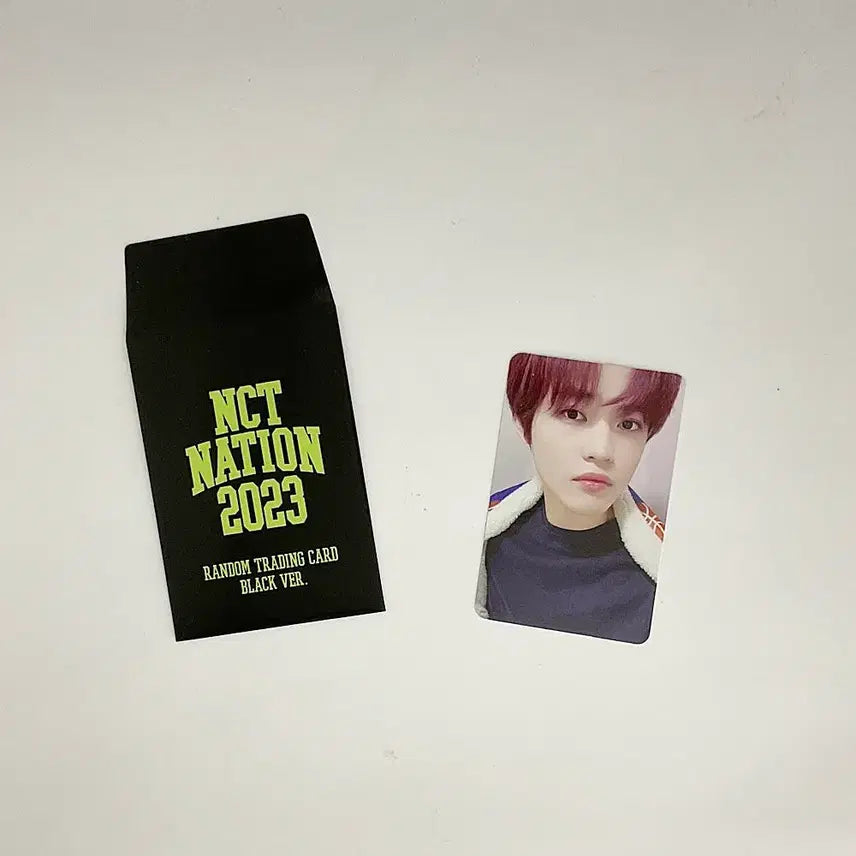 [BUNJANG] NCT Chenle NCT Nation: To The World Trading Card Black Version Photocard / 엔시티 천러 엔시티 네이션 투 더 월드 트레이딩카드 블랙버전 포토카드 NCT CHENLE NCT NATION : To The World PHOTOCARD BLACK_1