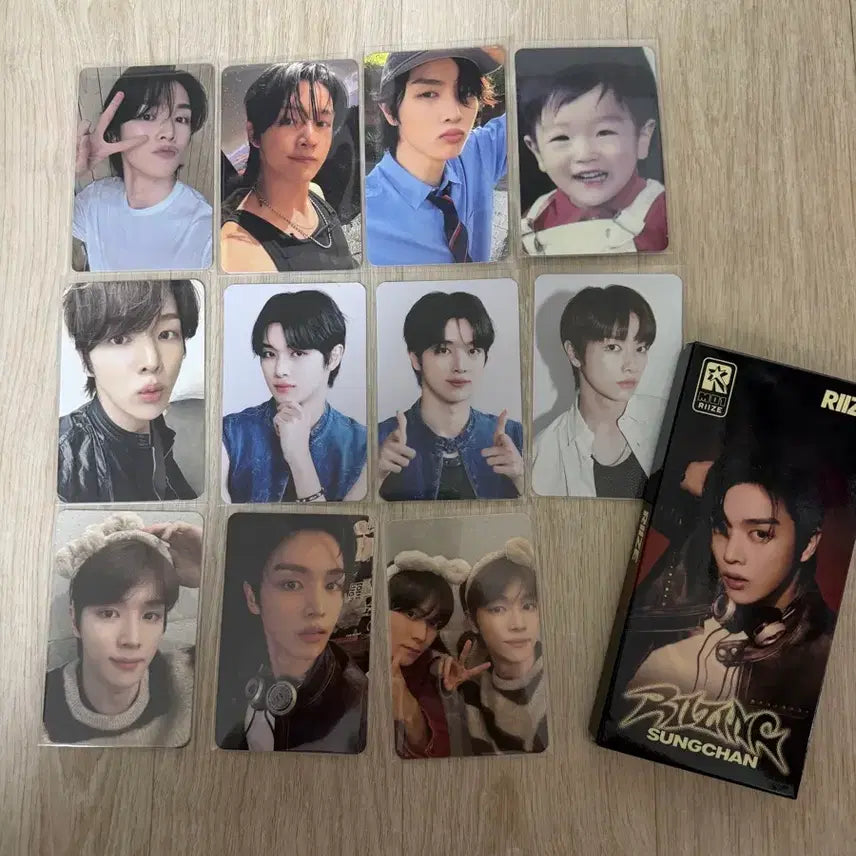 [BUNJANG] RIIZE Sungchan Bundle Set Photocard Album / 라이즈 성찬 포카 앨범 일괄 양도