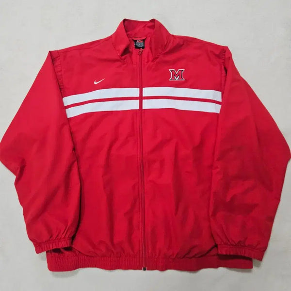 [BUNJANG] Nike Team Redhawks Old School Windbreaker XL / 나이키 팀 레드호크스 올드스쿨 바람막이 급처